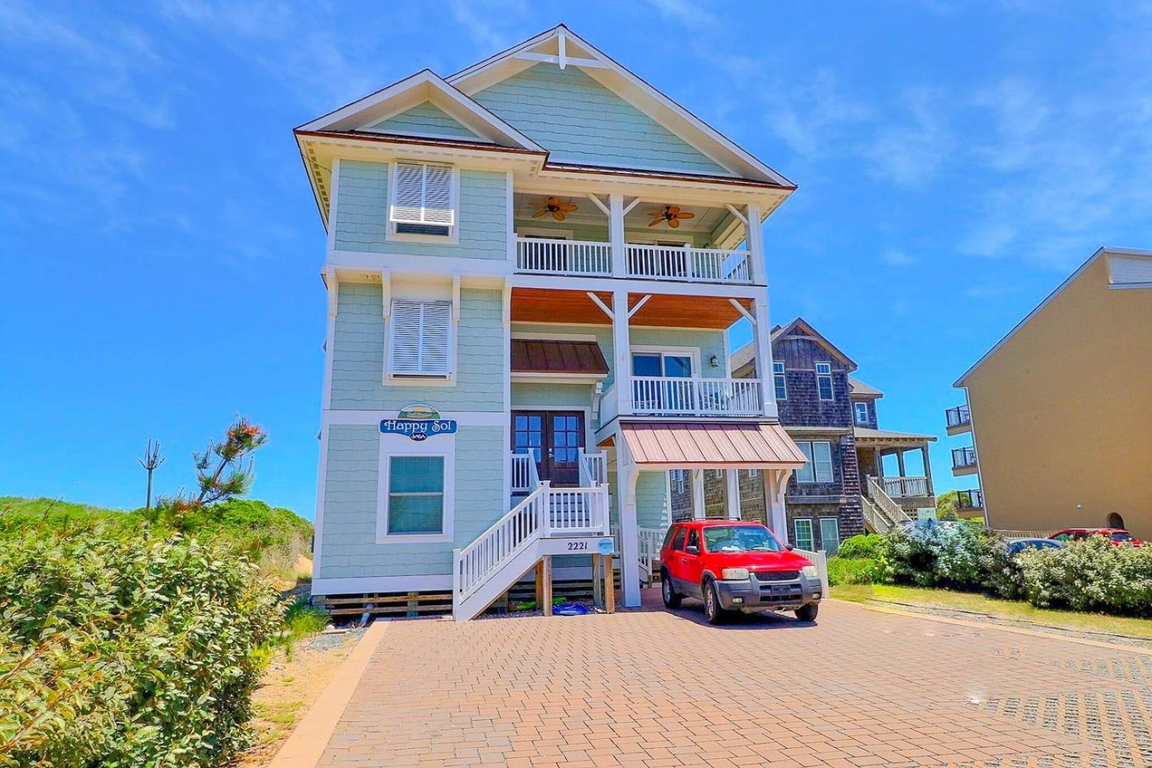 6007 Happy Sol Oceanfront Heatable Pool Vila Nags Head Exterior foto