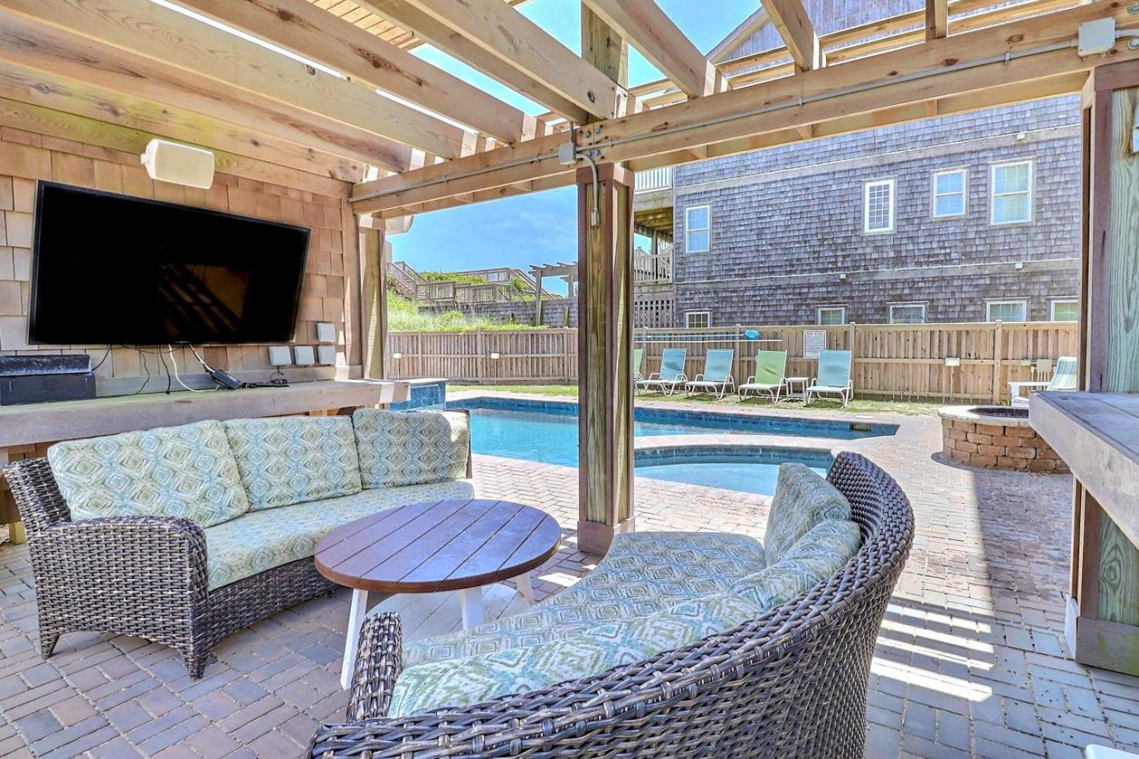 6007 Happy Sol Oceanfront Heatable Pool Vila Nags Head Exterior foto