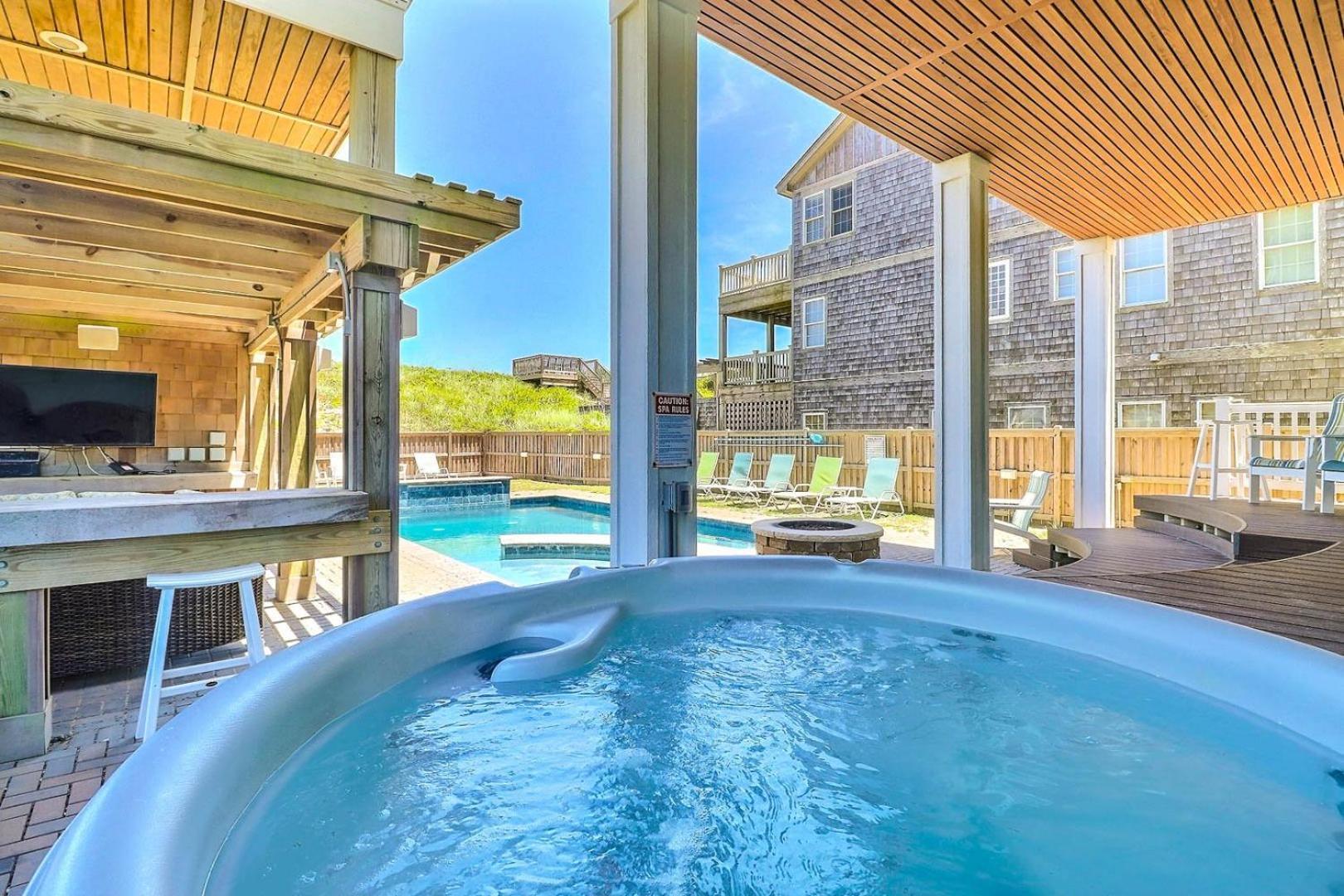 6007 Happy Sol Oceanfront Heatable Pool Vila Nags Head Exterior foto